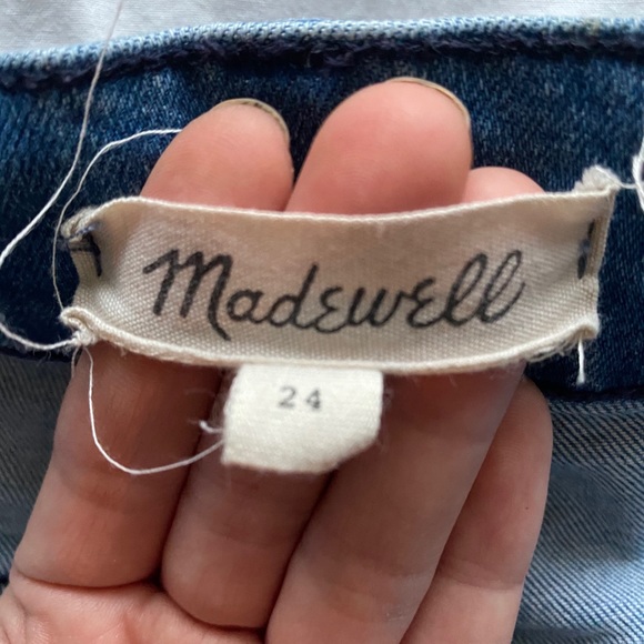 High rise denim shorts - Picture 3 of 4